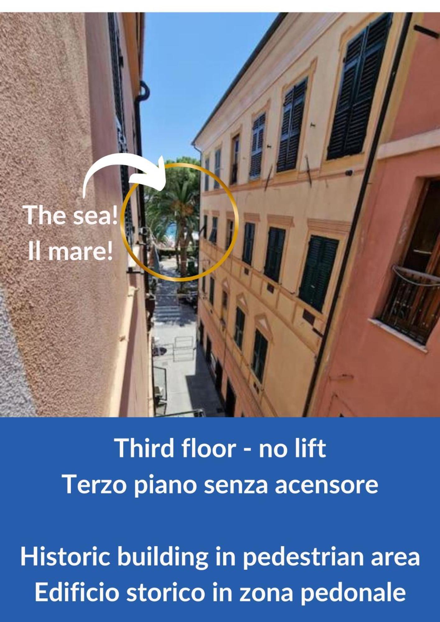 Silver Sands Finale Ligure - Traditional Apartment - 4 Beds & Terrace By The Beach 外观 照片